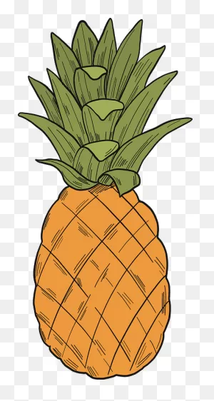 Pineapple Clipart - Pineapple - Png Download - Full Size Clipart ClipartFlare.com 