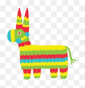 Download Png Free Pinata Vector Donkey - Transparent Background ClipartFlare.com 
