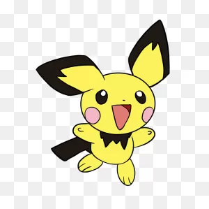 How To Draw Pichu Pokémon - Really Easy Drawing Tutorial | Pokemon ClipartFlare.com 