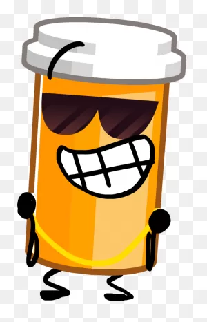 Pill Bottle | Obsolete Battle Show Wiki | ClipartFlare