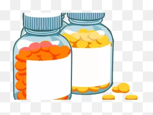 Pill Bottle Clipart - Medicine Log And Journal: Log Your Medicines ClipartFlare.com 