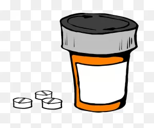 Pill Bottle Medicine Prescription - Free Vector Graphic On ClipartFlare