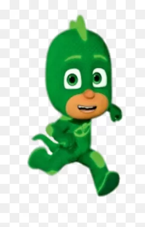 Pj Masks Gekko Running Transparent Png - Stickpng