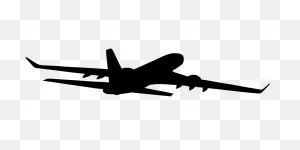 Propeller Airplane Silhouette 2 | Free Svg