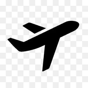 Description White Plane Icon 2 #2516 - Free Icons And Png ClipartFlare.com 