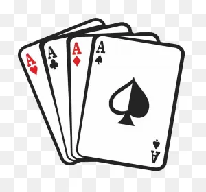 Playing Card Png High Quality Image - Black And White Play Cards ClipartFlare.com 