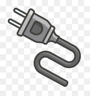 Electric Plug Emoji Icon - Enchufe Electrico Png Clipart - Full ClipartFlare.com 