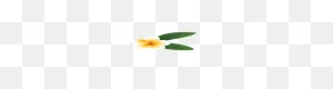 Outline Of Plumeria Flower Sticker