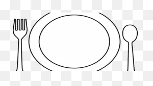 Dinner Plate Clipart - Plate - (480X272) Png Clipart Download