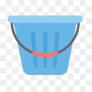 Bucket, Garden Bucket, Pail, Plastic Bucket, Water Bucket Icon ClipartFlare.com 