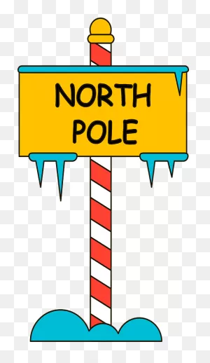 North Pole Sign Clipart. Free Download Transparent .png | ClipartFlare