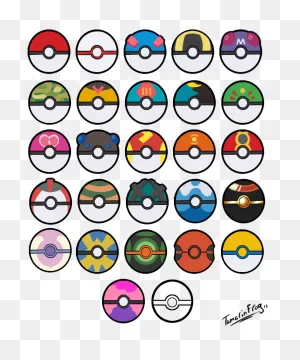 All Poke Balls - Free Icons By Tamarinfrog On 