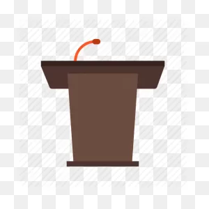 Microphone Cartoon Clipart - Microphone, Podium, Font, Transparent ClipartFlare.com 