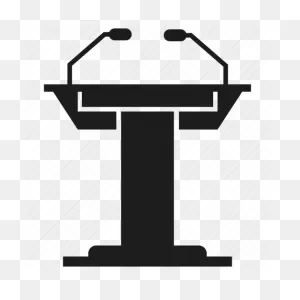 Mic, Platform, Podium, Speaker Icon - Download On Iconfinder