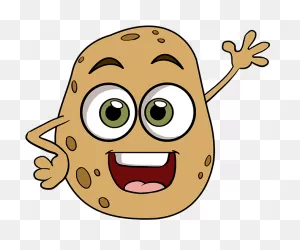 Download How To Draw Potato - Draw Potato For Kids Clipart ClipartFlare.com 
