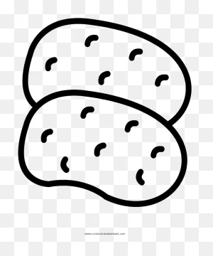 Potatoes Coloring Page - Potato Clipart - Full Size Clipart ClipartFlare.com 