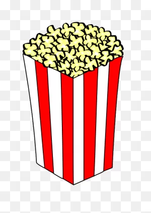 Popcorn Clip Art Black And White Free Clipart Images 2 - ClipartFlare