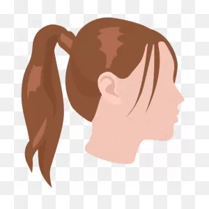 Girls, Hair, Pony, Ponytail, Style, Tail, Womens Icon - Download On ClipartFlare.com 