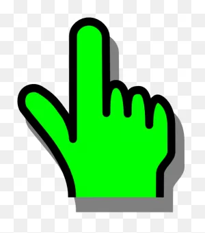 Pointer Clipart Web Link - Pointer Finger Clipart - Png Download ClipartFlare.com 