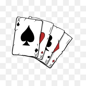 Poker Cards Four Aces Illustration #ad , #ad, #paid, #cards, #aces ClipartFlare.com 