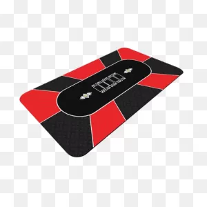 Poker Mat | Las Vegas Red | 180Cm X 90Cm | Poker Merchant