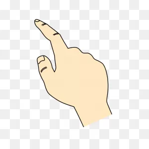 Backhand Finger, Backhand Index, Index Finger, Pointing Finger ClipartFlare.com 