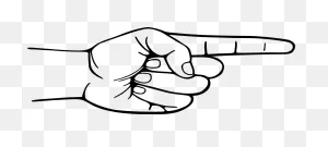 Onlinelabels Clip Art - Pointing Finger (#7)