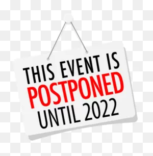 Postponed Banner - Sovereign Order Of St. John Of Jerusalem ClipartFlare.com 