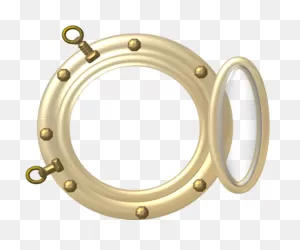 Bon Week End Bateau - Open Porthole Png Clipart - Full Size ClipartFlare.com 