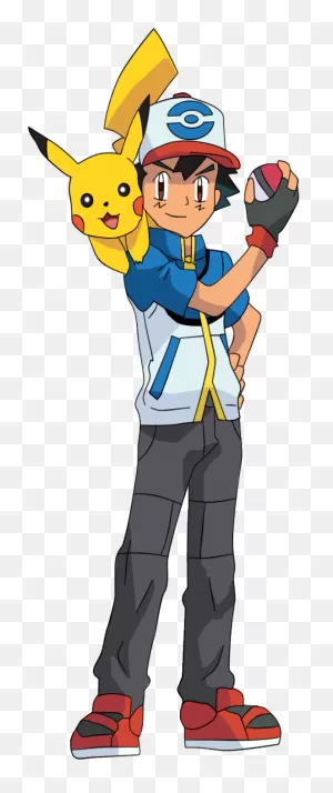 Pokemon Ash Png Clipart Transparent Png (540X1286), Png Download ClipartFlare.com 