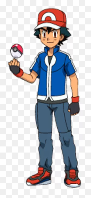 Pokemon- Ash Stand Form (02) By Kill3Rcombo On 