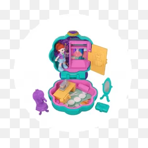 Polly Pocket Tiny Pocket Places Studio Compact : Polly Pocket