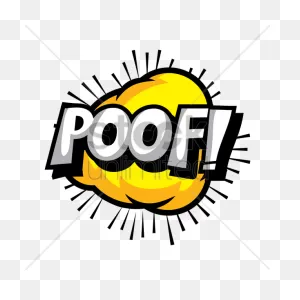 Poof Effect Clipart , Png Download - Poof Comic Effect Transparent ClipartFlare.com 