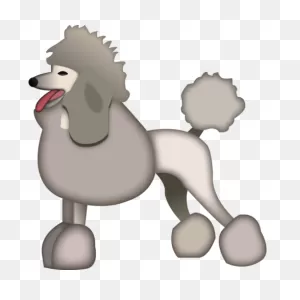 Download Poodle Dog Emoji | Emoji Island