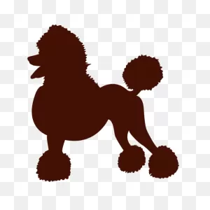Dog Poodle Silhouette Transparent Png & PNG-WebP Vector