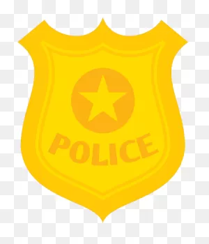 Police Officer Download Cartoon - Transparent Cartoon Police Badge ClipartFlare.com 