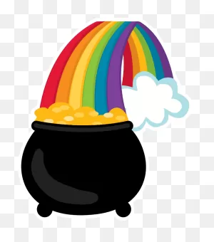 Pot Of Gold Rainbow Png Hd Image | Png All