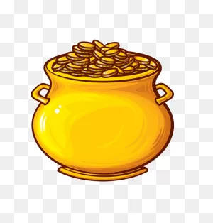 Pot Of Gold Clipart Transparent 2 - ClipartFlare