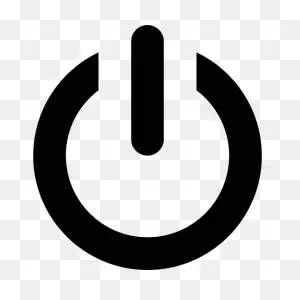 Simple Power Button Icon Png Transparent Background, Free Download ClipartFlare.com 