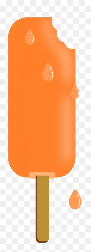 Ice Cream Popsicle Stick Bar Png Image - Orange Ice Cream Stick ClipartFlare.com 