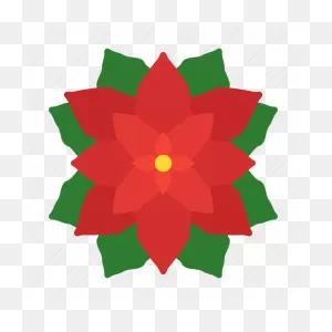 Christmas, Flower, Nature, Plants, Poinsettia, Winter Icon - Download ClipartFlare.com 