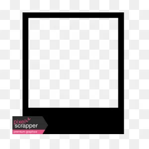 Scrapbook Polaroid Photo Frame Png - Rwanda 24