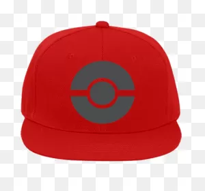 Pokemon Hat Wool Blend Snapback Flat Bill Hat