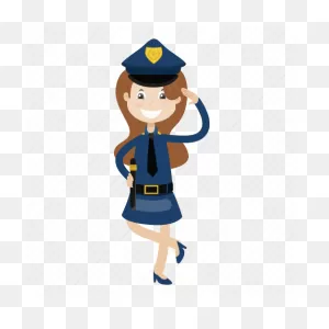 Girl, Officer, Police, Uniform Icon - Download On Iconfinder