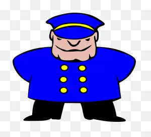 Police Officer Uniform - Free Vector Graphic On ClipartFlare