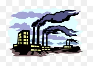 Pollution Clipart Industries - Milk Run In Supply Chain - (480X342 ClipartFlare.com 