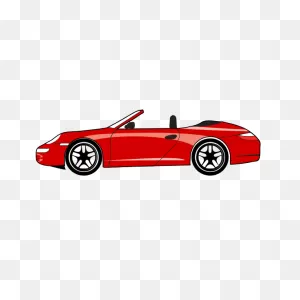 Draft Form Porsche Carrera Gt | Free PNG-WebP