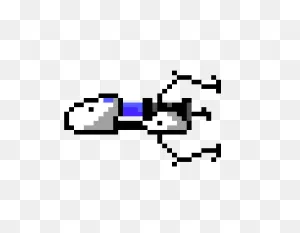 Portal Gun Blue | Pixel Art Maker