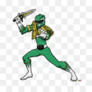 How To Draw Green Ranger, Power Rangers