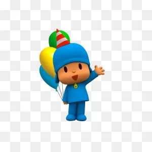 Download Party Birthday Pocoyo Cartoon Free Png Hq Clipart Png ClipartFlare.com 
